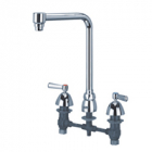 Zurn Z831S1 Widespread  8in Bent Riser Spout  Lever Hles.